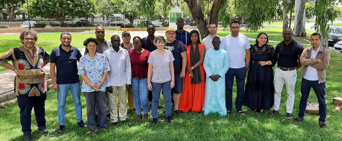 Participants à l'atelier sur les modèles de végétation à Rabat, Maroc